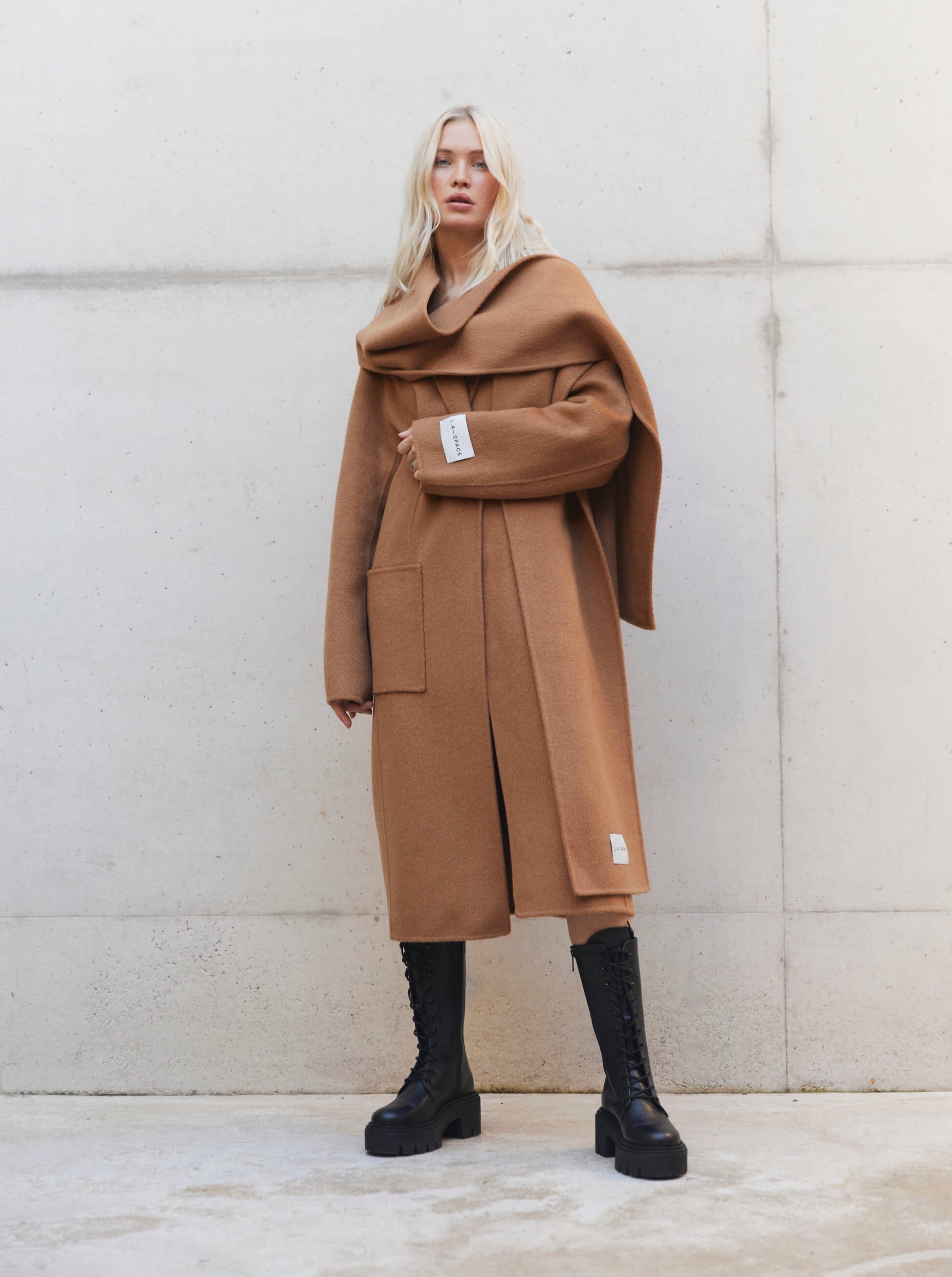 Toteme annecy sale coat camel