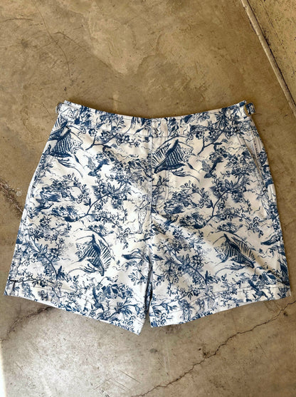 'MR LUXE' TAILORED MID-LENGTH SHORT TOILE