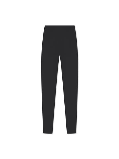 'CONNECTICUT' HIGH WAISTED ATHLEISURE LEGGINGS BLACK