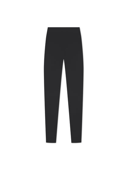 'CONNECTICUT' HIGH WAISTED ATHLEISURE LEGGINGS BLACK