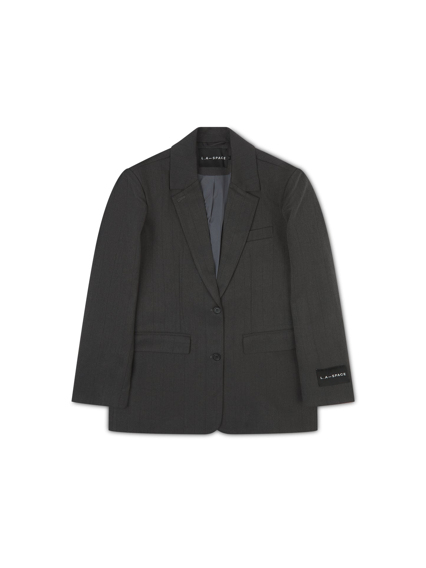 'BEAU' OVERSIZED BLAZER SLATE GREY