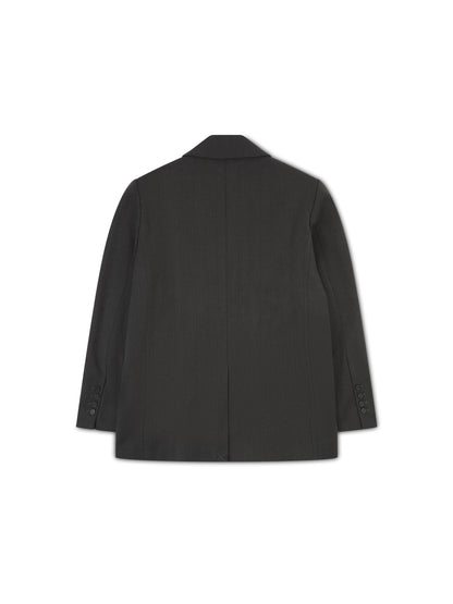 'BEAU' OVERSIZED BLAZER SLATE GREY