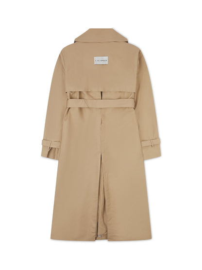 'VERSAILLES' SIGNATURE TRENCH COAT CAMEL