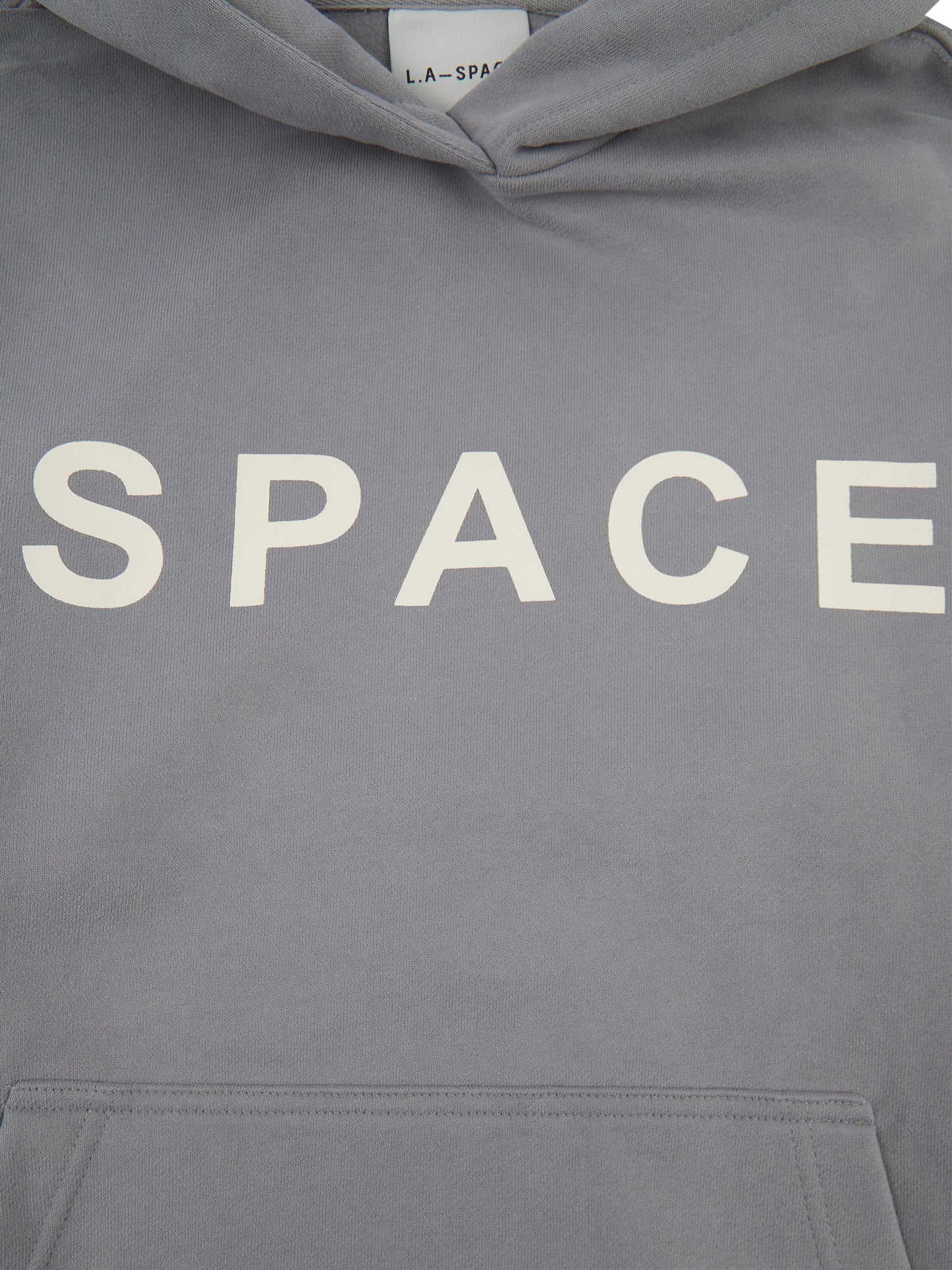 'SPACE' OVERSIZED HOODIE SLATE GREY