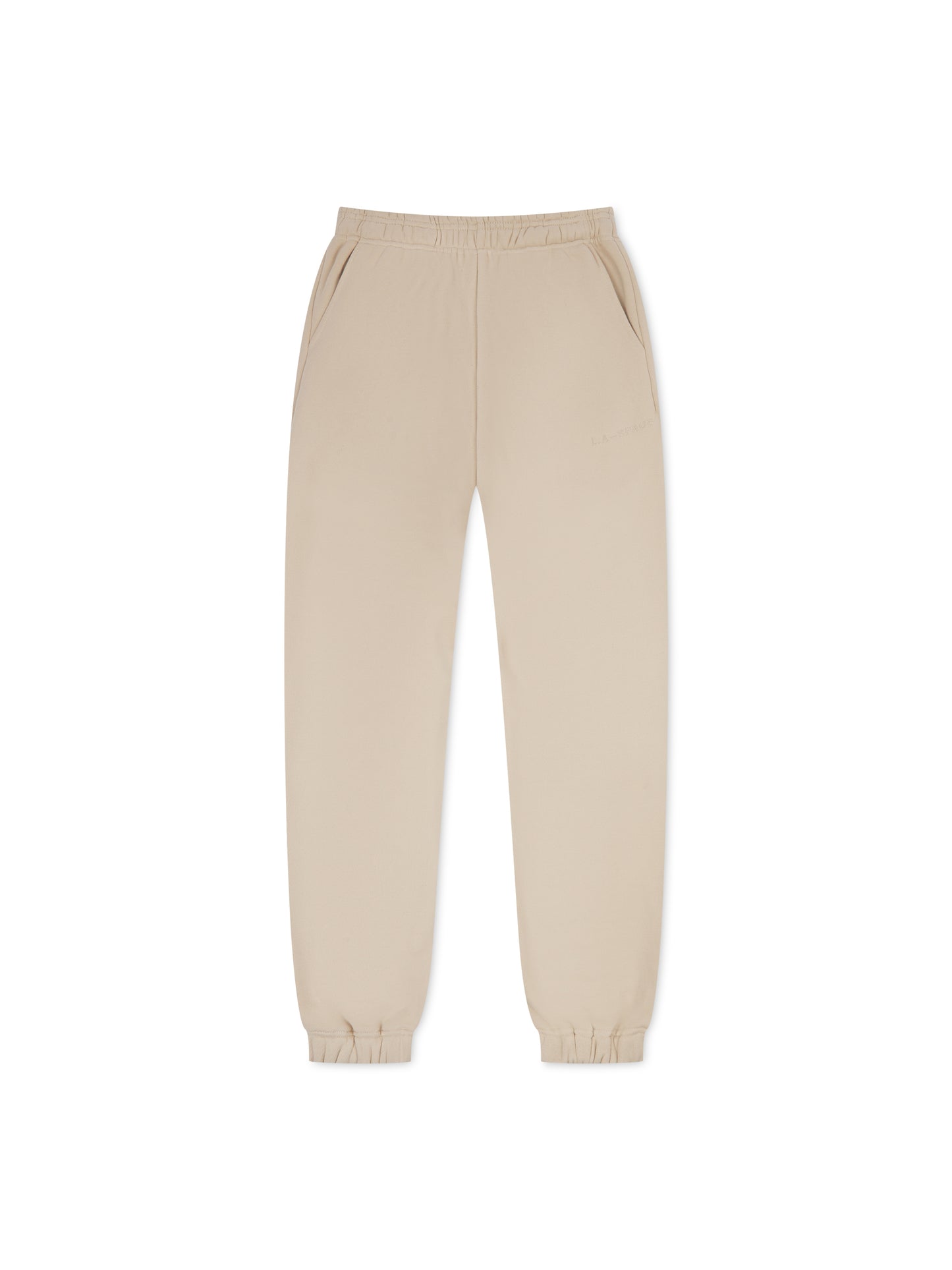 L.A-SPACE' SLIM FIT JOGGERS BEIGE